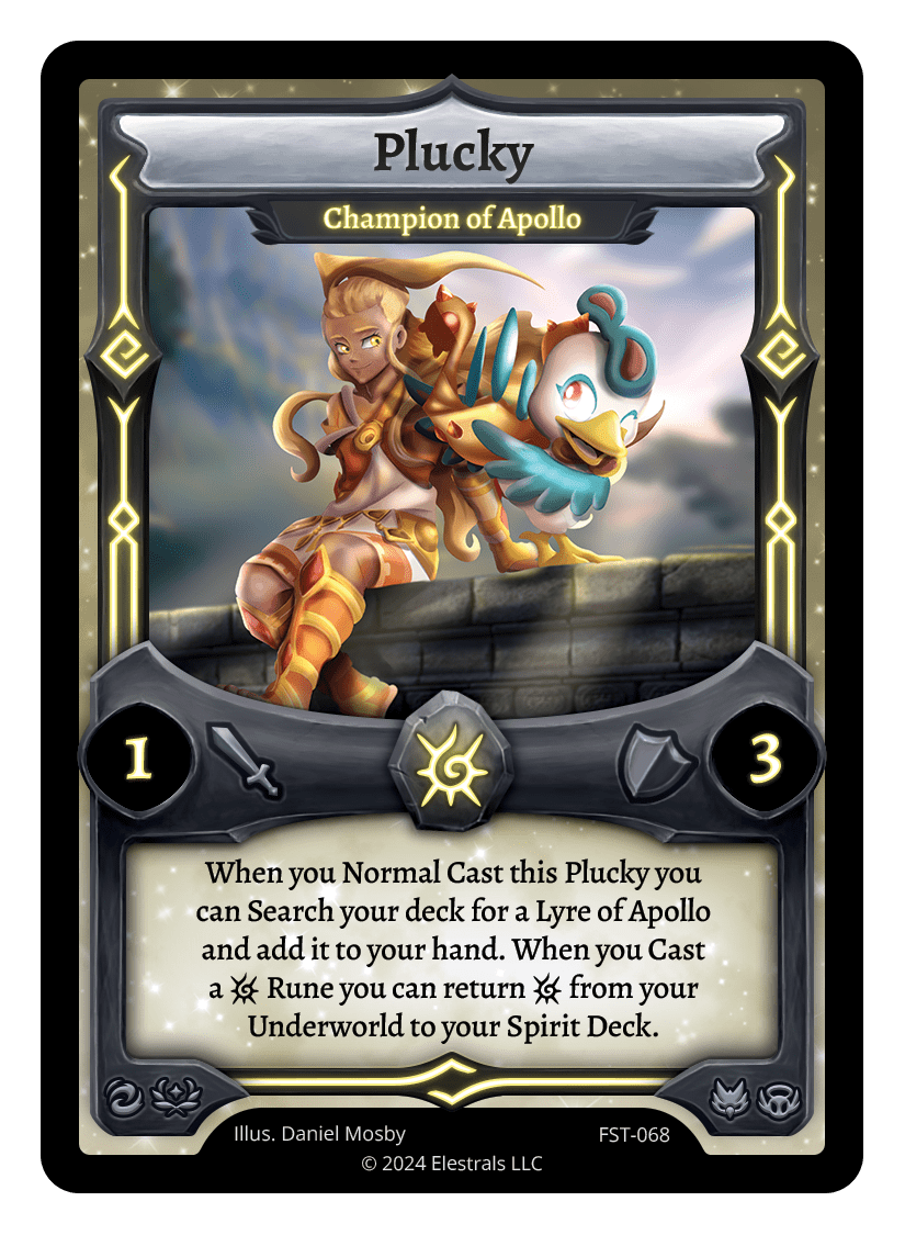 Plucky - Champion of Apollo - FST-068